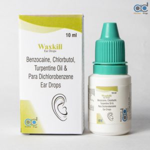 Benzocaine 2.7 % + Chlorbutol 5% + Terpentine Oil 15%+ Para Dichlorobenzene 2.0% EAR DROP