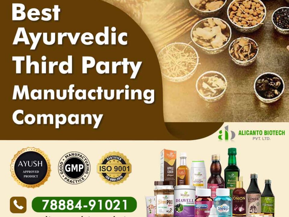 Best Ayurvedic Third Party Manufacturing Company