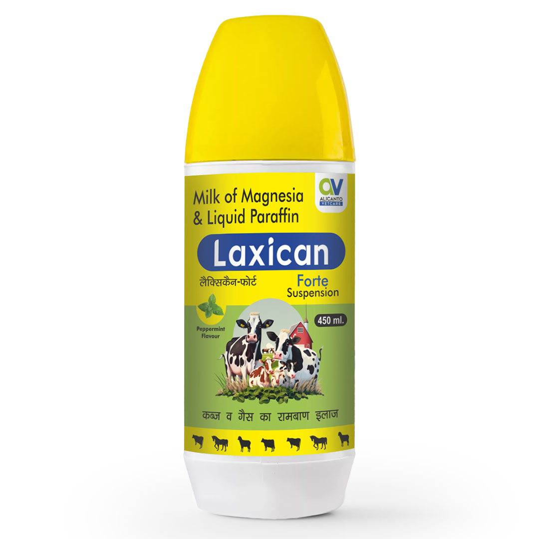 Liquid Paraffin and Milk of Magnesia Syrup - Laxican Forte